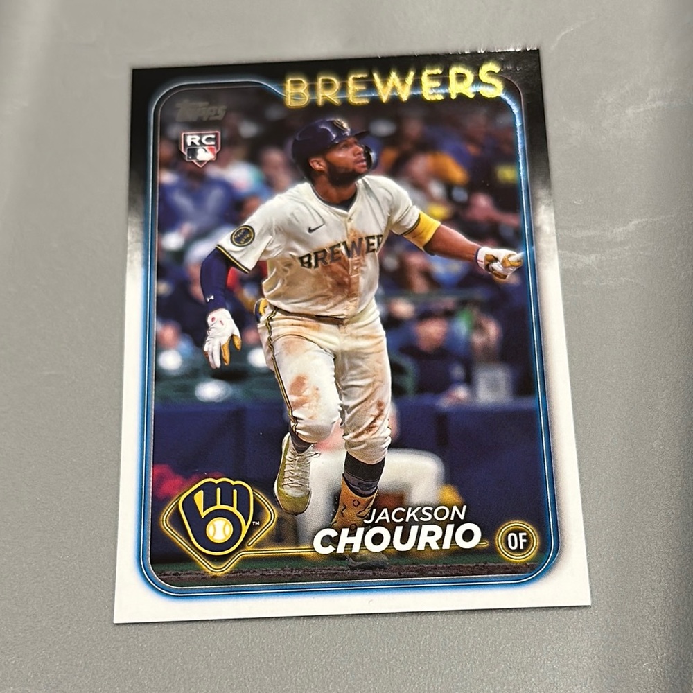 Topps Baseball Card - Brewers